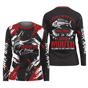 Passion for Fishing Shirts, SPF Long Sleeve Shirts Womens, Female Fishing Shirts