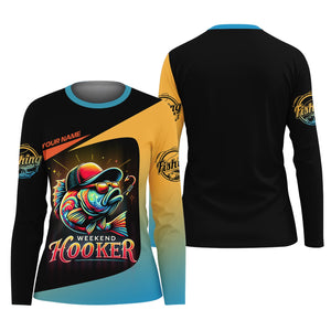 Weekend Hooker Performance Fishing Shirts, Fishing Shirt For Women, SPF Long Sleeve Shirts Womens