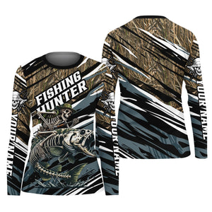 Fishing Hunter Camo Fishing Shirt, Women Fishing Shirt, SPF Long Sleeve Shirts