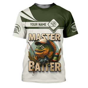 Master Baiter SPF Shirts, Long Sleeve Sun Shirt, Fishing Shirts For Men