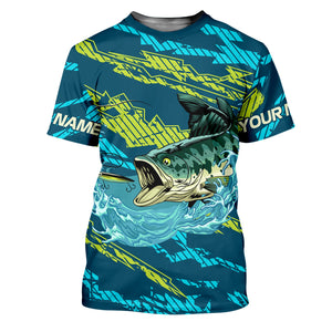 Bass Fishing UPF Shirts, So Good With My Rod I Make Fish Come, Women Fishing Shirt, SPF Long Sleeve Shirts Womens