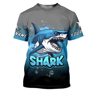 Shark Fishing UPF Shirts, Shark Master of The Ocean, Women Fishing Shirt, SPF Long Sleeve Shirts Womens