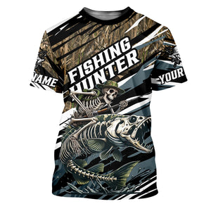 Fishing Hunter Camo Fishing Shirt, Women Fishing Shirt, SPF Long Sleeve Shirts