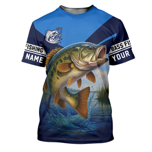 Largemouth Bass Fishing Women Fishing Shirt, SPF Long Sleeve Shirts Womens