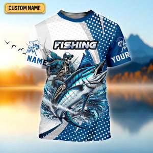 Skeleton Fishing Shirts, Where the Sea Meets the Soul, SPF Long Sleeve Shirts Womens, Female Fishing Shirts