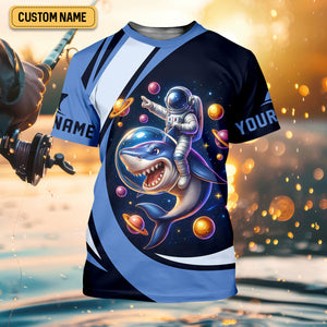 When You're A Legend You Make Your Own Waves Fishing UPF Shirts, Women Fishing Shirt, Shark Fishing