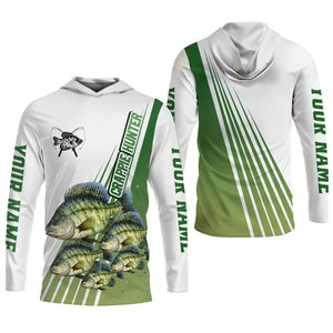 Crappie Hunter, Fishing UPF Shirts, Men Button Down Shirt, Presents For Fishermen, Mens Casual Shirts