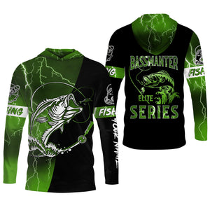 Bassmanter Elite Series, Fishing UV Shirts, Men Jersey, Men Button Down Shirt, Men Long Sleeve Shirt