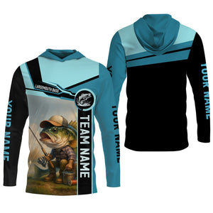 Largemouth Bass Fishing, Fishing Team Shirts SPF Shirt, Best Fishing Gifts, Mens Casual Shirts