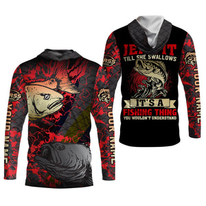 Bass Fishing UPF Shirts, It's a Fishing Thing You Would't Understand, Funny Fishing Shirt, Gift For Fisherman