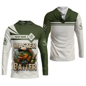 Master Baiter SPF Shirts, Long Sleeve Sun Shirt, Fishing Shirts For Men