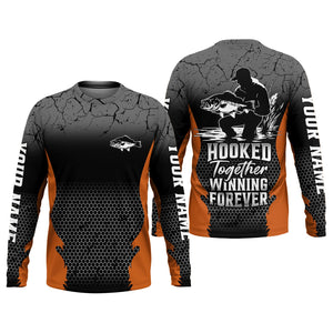 Hook Together, Winning Forever, Fishing Tournament Shirt, SPF Shirt For Men, Presents For Fishermen