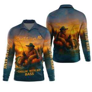 Don't Bobber Me Bass Fishing Shirt, SPF Long Sleeve Shirts, Presents For Fishermen