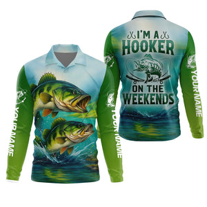 I'm A Hooker Fishing UV Shirts, Funny Fishing Shirt, Fisherman Outfit, Fishing Shirts For Men