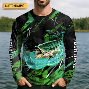 Bass Fishing UPF Shirts, You Are The Createst Catch of My Life, Funny Fishing Shirt, Gift For Fisherman