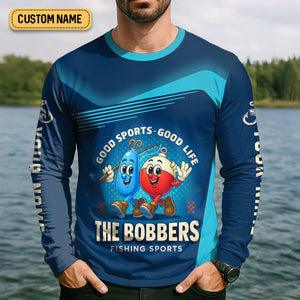 The Best Days Are Spent Fishing, The Bobber Fishing Sports, SPF Shirt For Men, Fishing Shirts For Men