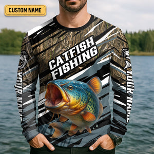 Catfish Fishing, SPF Shirt For Men, Hooded Fishing Shirt, Casual Button Down Shirts, Fishing Jersey