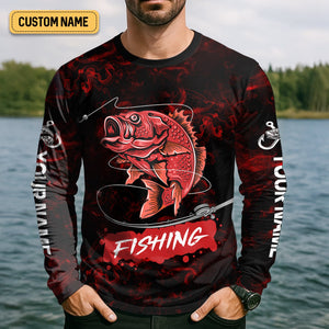 He’s the Master Baiter & I’m the Dirty Hooker SPF Shirts, Fishing Shirts For Men, Fisherman Gift