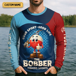 A Bad Day Fishing Is Better Than A Good Day At Work Fishing UPF Shirts, Funny Fishing Shirt