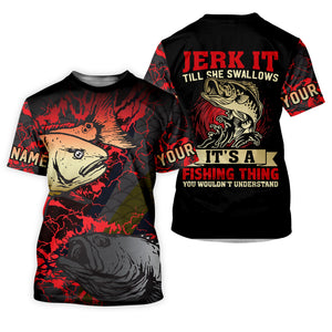 Bass Fishing UPF Shirts, It's a Fishing Thing You Would't Understand, Funny Fishing Shirt, Gift For Fisherman