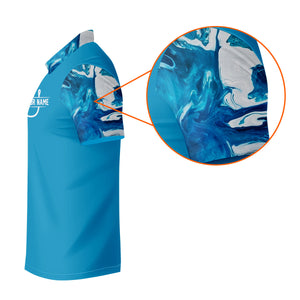 Blue Fishing SPF Shirt, Funny Fishing Shirt, Fisherman Outfit, Mens Casual Shirts