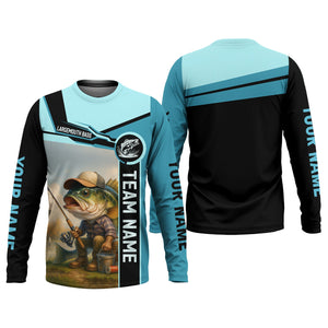Largemouth Bass Fishing, Fishing Team Shirts SPF Shirt, Best Fishing Gifts, Mens Casual Shirts