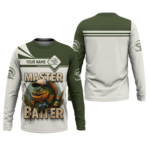 Master Baiter SPF Shirts, Long Sleeve Sun Shirt, Fishing Shirts For Men