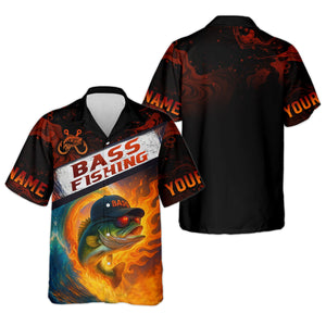 Bass Fishing Apparel, SPF Shirt For Men, Gift For Fisherman, Fishing Shirts For Men