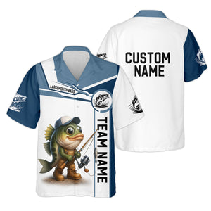 Team Fishing Shirt, Largemouth Bass Fishing, SPF Shirt For Men, Men Jersey, Mens Casual Shirts