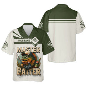 Master Baiter SPF Shirts, Long Sleeve Sun Shirt, Fishing Shirts For Men