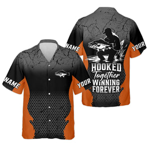 Hook Together, Winning Forever, Fishing Tournament Shirt, SPF Shirt For Men, Presents For Fishermen