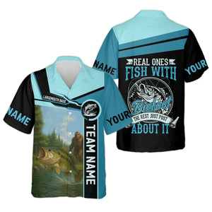 Bigfoot Fishing, Largemouth Bass Fishing, Team Fishing Shirt, SPF Shirt, Presents For Fishermen