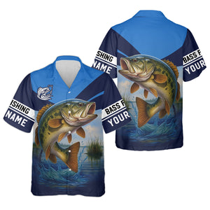 Largemouth Bass Fishing SPF Shirt For Men, Fisherman Outfit, Gift For Fisherman