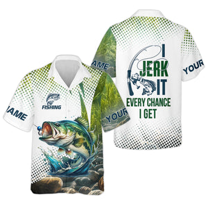 I Jerk It Every Chance I Get, Fishing UPF Shirts, Funny Fishing Shirt, Fishing Shirts For Men