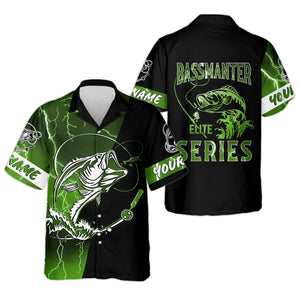 Bassmanter Elite Series, Fishing UV Shirts, Men Jersey, Men Button Down Shirt, Men Long Sleeve Shirt