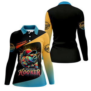 Weekend Hooker Performance Fishing Shirts, Fishing Shirt For Women, SPF Long Sleeve Shirts Womens