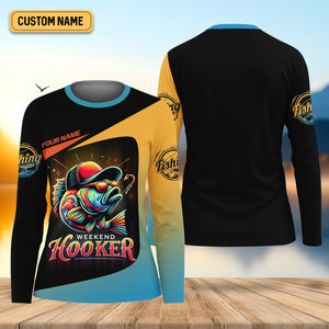 Weekend Hooker Performance Fishing Shirts, Fishing Shirt For Women, SPF Long Sleeve Shirts Womens