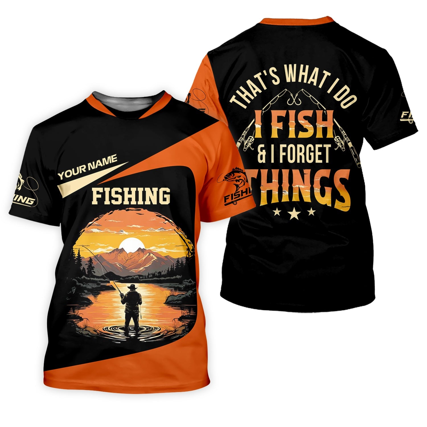That's What I Do Fishing UPF Shirts, Long Sleeve Fishing Shirts, Gift For Fisherman
