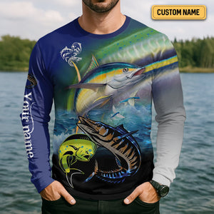 Just One More Cast I Promise UPF Fishing Shirts, Funny Fishing Shirts, Fishing Shirt For Men