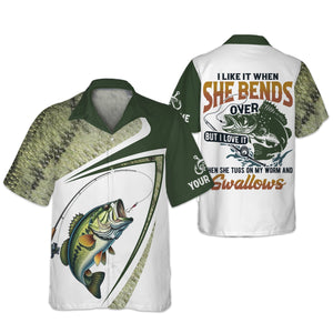 Camo Fishing Shirt, UPF Fishing Shirts, Funny Fishing Shirts For Men, Long Sleeve Fishing Shirts