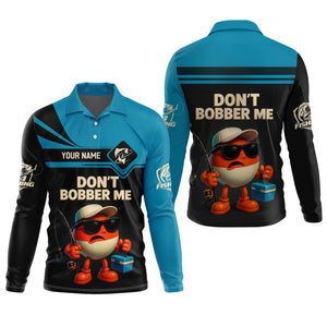 Don't Bobber Me SPF Shirts For Men, Funny Fishing Shirts, Gag Gifts For Men, Men Long Sleeve Shirt