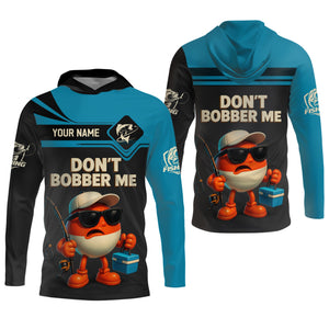 Don't Bobber Me SPF Shirts For Men, Funny Fishing Shirts, Gag Gifts For Men, Men Long Sleeve Shirt