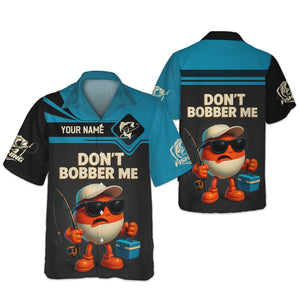 Don't Bobber Me SPF Shirts For Men, Funny Fishing Shirts, Gag Gifts For Men, Men Long Sleeve Shirt