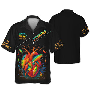 Colorful Fishing Lure UV Shirts For Men, Breathable Long Sleeve Shirt, Hooded Sun Shirt, Mens Casual Shirts