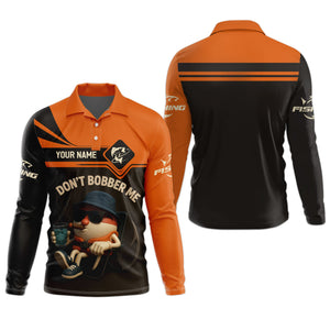 Don't Bobber Me SPF Shirts For Men, Funny Fishing T-Shirt, Hooded Sun Shirt, Men Long Sleeve Shirt