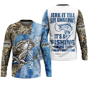 Fishing Thing Fishing UV Shirts, Breathable Long Sleeve Shirt, Funny Fishing Shirts, Gag Gifts For Men