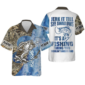 Fishing Thing Fishing UV Shirts, Breathable Long Sleeve Shirt, Funny Fishing Shirts, Gag Gifts For Men