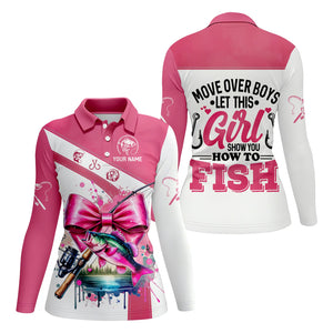 How To Fish, Coquette Shirt, UV Shirts For Women, Long Sleeve Sun Shirt, Female Fishing Shirt, Long Sleeve Tops