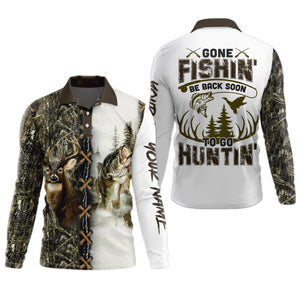 Fishing And Hunting, Reindeer Shirt, UPF Fishing Shirts, Long Sleeve Fishing Shirts, Men Long Sleeve Shirt