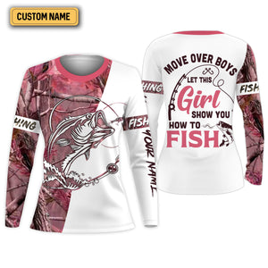 How To Fish, Funny Fishing Shirts, Fishing UPF Shirts, UV Shirts For Women, SPF Long Sleeve Shirts Womens